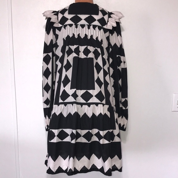 Sea Helena Long Sleeve Tunic Dress in Black Size Xtra Small - Picture 8 of 12